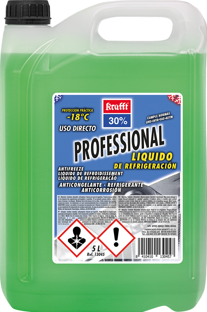 REFRIG.5L.ORGANICO 30%CC,VERDE