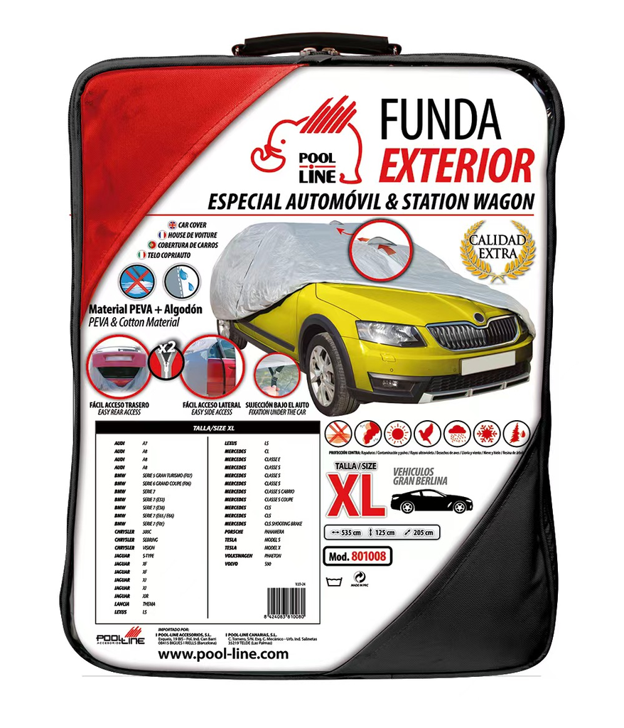 FUNDA EXTERIOR TURISMO LUXURY XL