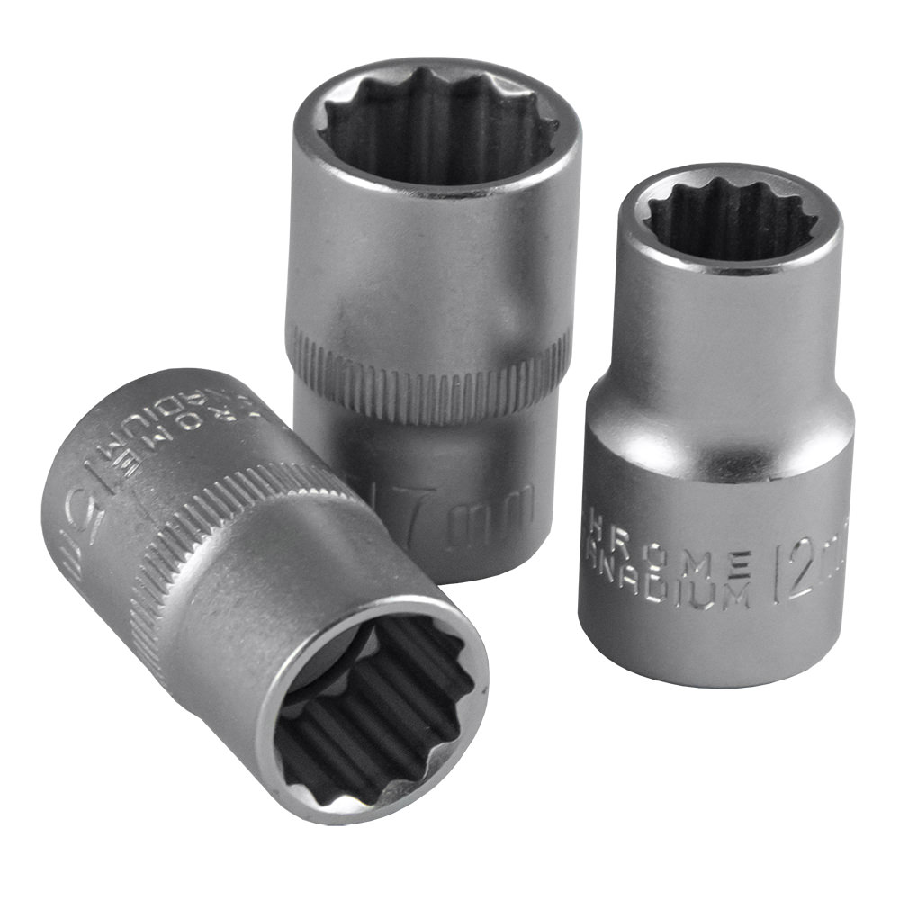 LLAVE VASO 1/2" 27 MM. 12 CARAS