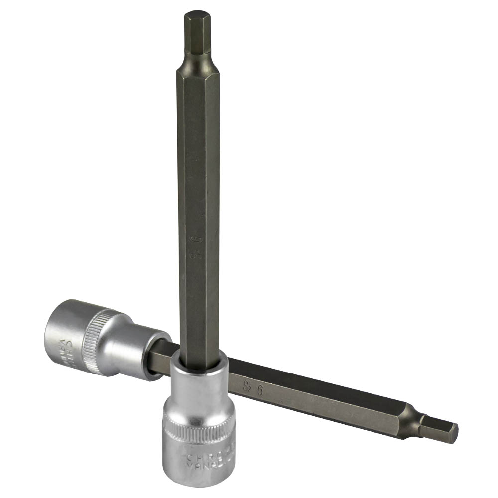 LLAVE VASO 1/2" 8 MM.HEX.M 140MM