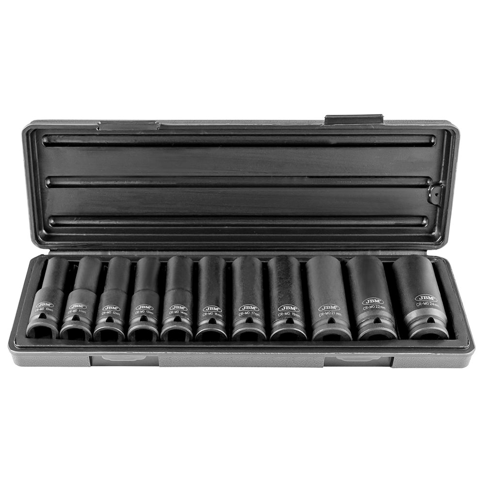 SET 11 VASOS IMPACTO 1/2"