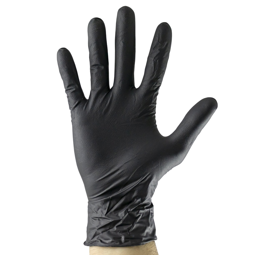 GUANTES NEGROS T:XL