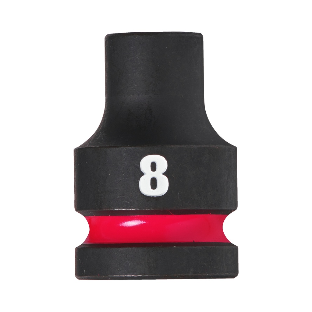 Vaso de impacto 1/2" corto 8mm