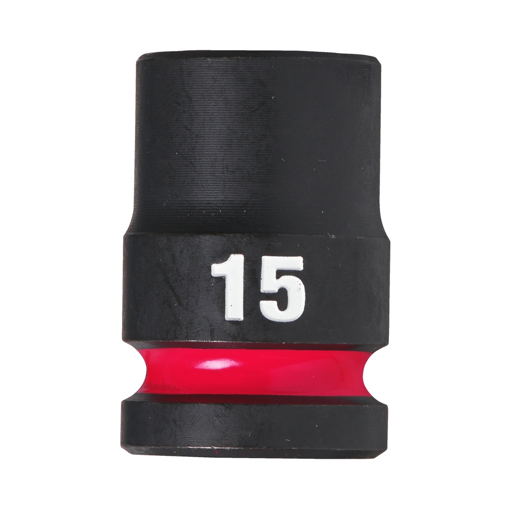 Vaso de impacto 1/2" corto 15mm