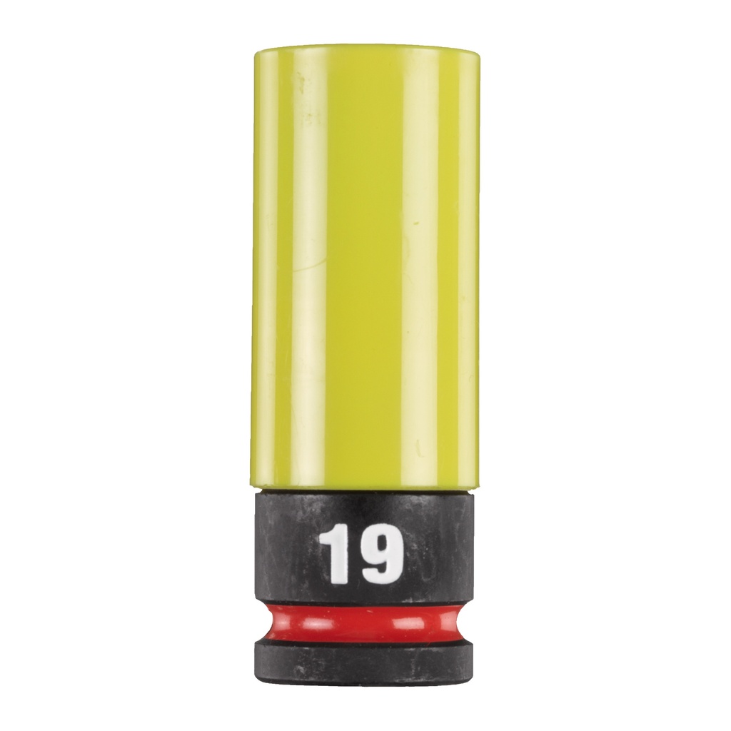 Vaso de impacto para llantas 1/2" largo 19mm