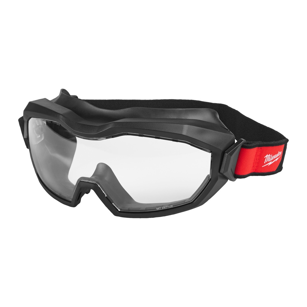 Gafas de proteci¢n panor micas de perfil alto ventiladas transparentes
