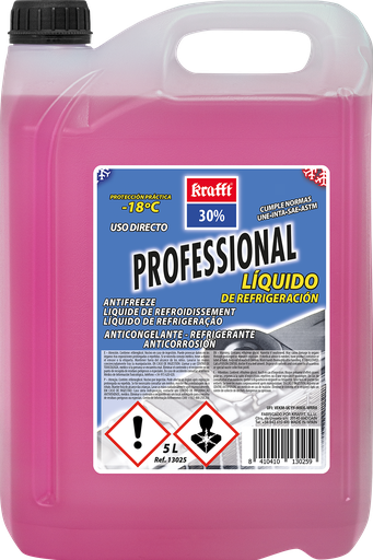 [KRA13025] REFRIGER,5L.ORGANICO 30%,ROSA