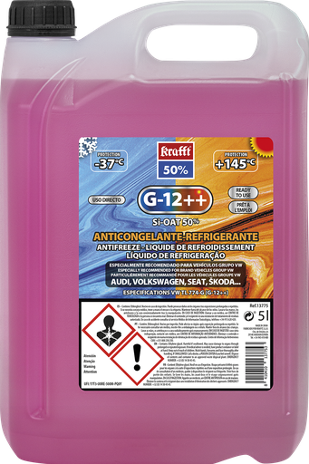 [KRA13775] REFRIG.50% G12++,5L.37Ý