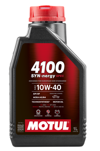 [MOT112890] 4100 SYN-NERGY SPEC 10W40,1L.