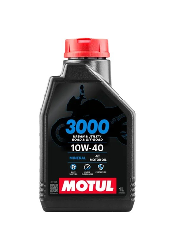 [MOT104045] ACEITE 10W40 1L.3000 4T