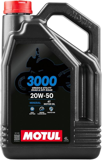 [MOT104050] ACEITE 20W50 4L.3000 4T