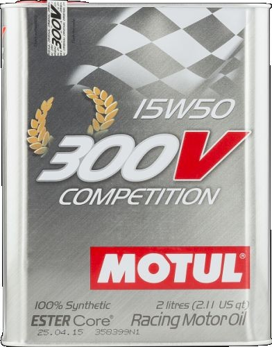 [MOT104244] 300V 15W50 2L.COMPET.