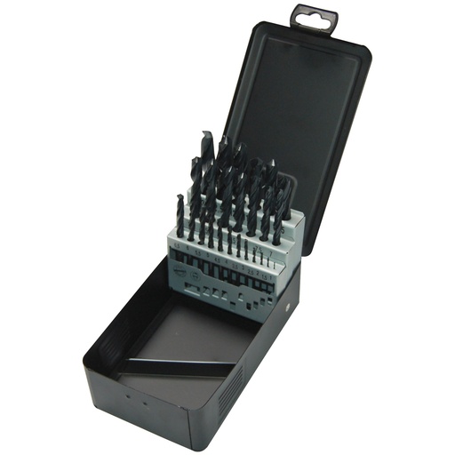 [MIL4932352469] Estuche met lico de brocas HSS-R (25-piezas)
